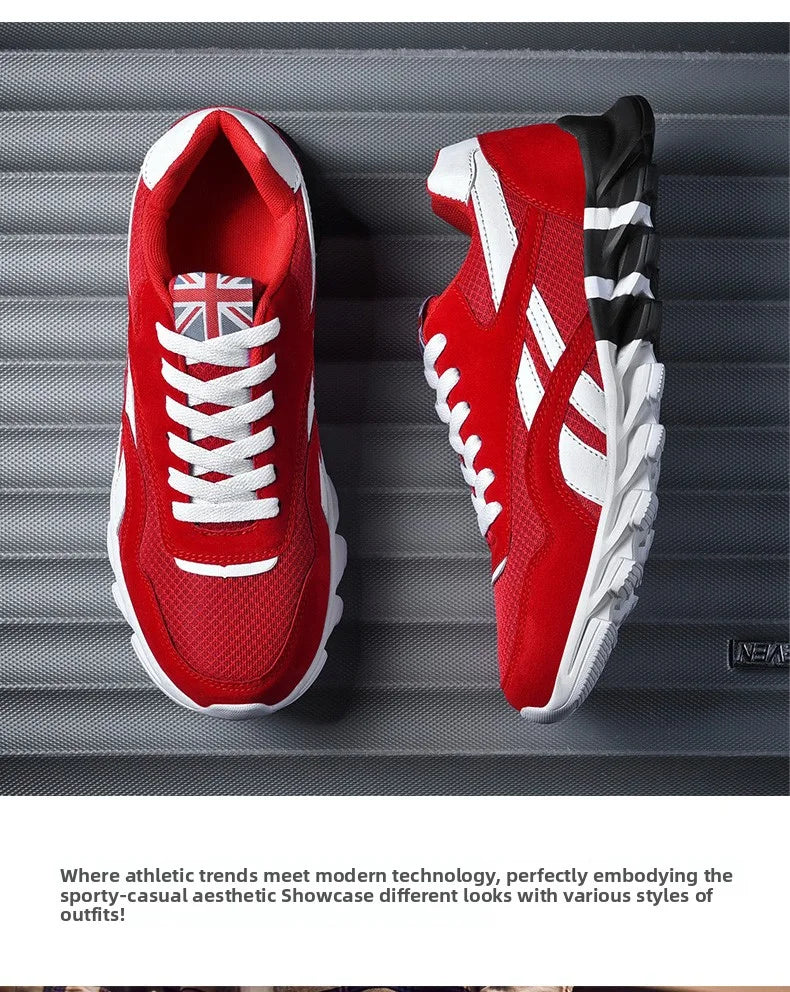 Men Sports Running Shoes Casual Marathon Breathable Lightweight Women's Comfortable Athletic Non-slip Walking Sneakers Outdoors