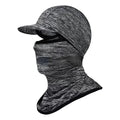 Gorro con capucha y protector solar para la cara, protección UV, de seda fría, para hombres y mujeres, ciclismo, escalada, correr, protector solar, capota de montar