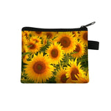 Carteira Portfel Men Wallet Women Cartera Mujer Female Short Cute Flower Zero Wallet Simple Fashion Card Bag Coin Purse Key Case