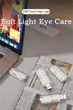 Portable Dimmable Touch Control 10LEDs USB Night Light 5V Bulb for Bedroom Study PC Laptop Mobile Power Bank Plug in Lighting