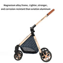 Baby Stroller 3‑in‑1 Travel System Pushchair Lightweight Pram from Birth All‑Terrain Baby Buggy Compact Fold Stroller Summer