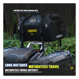Motorcycle Waterproof Tail Bag Travel Outdoor Dry Luggage Roll Pack Bag 20 /40/66 Motorbike Luggage Backpack Motorcycle Seat Bag