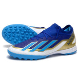 Adidas Men's shoes 2024 new X mid-range TF broken nail Messi match color Breathable training game football shoes ID0718