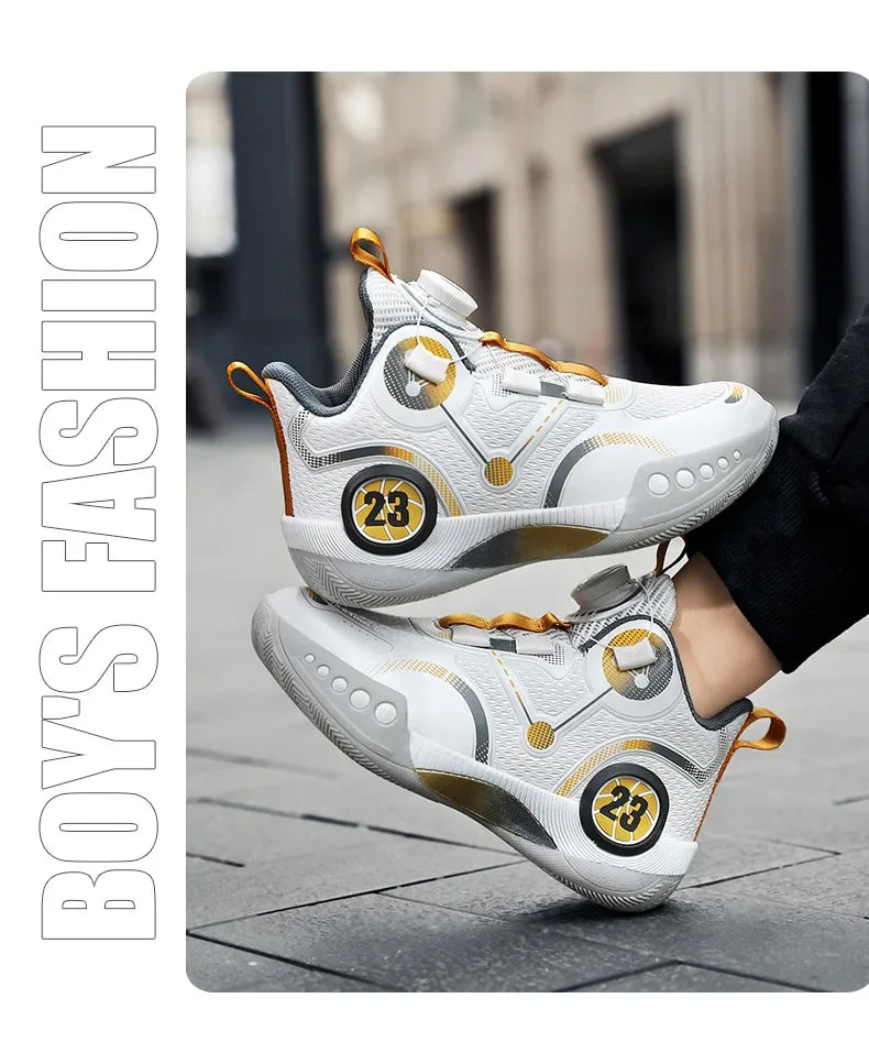High Designer Basketball Shoes For Men Trend 2024 High Top Sneakers Brand Platform Non-slip Basketball Tennis Men Gym Shoes