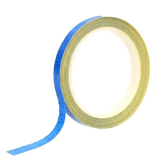 Car Adhesive Tape Eyebrow PVC 1cm * 8m Bicycle Part Accessories Reflective Stickers Universal Safety New Practical 2024 Hot Sale