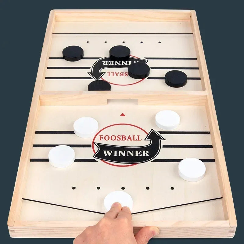 Juego de mesa de hockey con catapulta, ajedrez, juguete interactivo para padres e hijos, juego de mesa de lanzamiento rápido, juguetes para niños. 