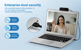 HD 1080P Web Camera with Microphone Autofocus USB Webcam PC Laptop Camera for Live Stream/Video Calling/Conference Plug and Play