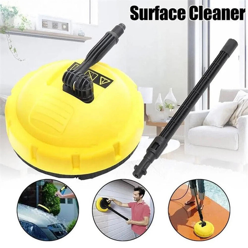 Long Handle Pressure Washer Rotary Brush High Pressure Washer Rotary Brush Adapter Deck Wall Patio Cleaner for Karcher K1-K7