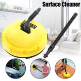 Long Handle Pressure Washer Rotary Brush High Pressure Washer Rotary Brush Adapter Deck Wall Patio Cleaner for Karcher K1-K7