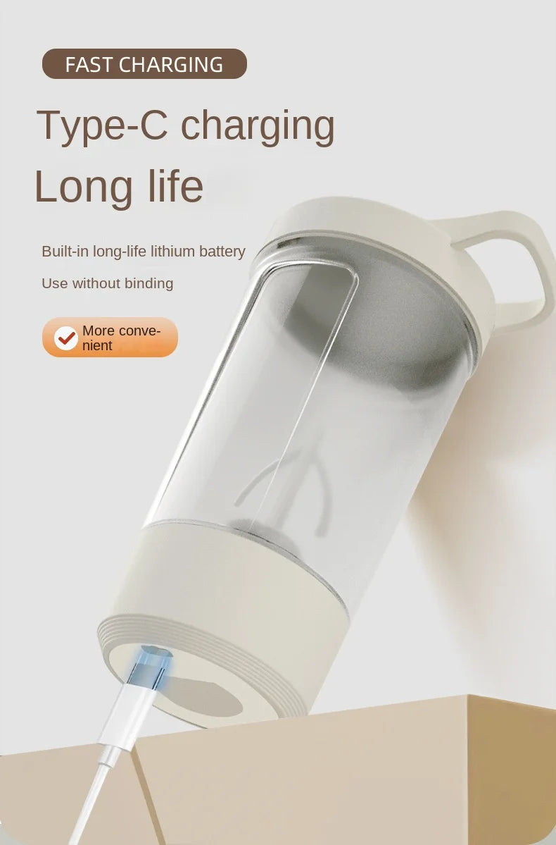 New Self-Stirring Shaker Cup Automatic Stirring Cup for Protein Shakes and Meal Usb Rechargeable Shaker Portable Mixing Cups