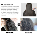 Peruca lace 360 cabelo humano cacheado HD - alta densidade 250%
