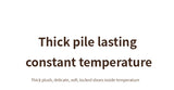 Fashion Women Fluffy Slippers for Autumn and Winter Indoor EVA Thick Sole Anti-Slip and Warm Unisex Slippers for Winter