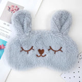 Antifaz de peluche suave para dormir, bonito antifaz con forma de ojo de gato, antifaz para dormir saludable 