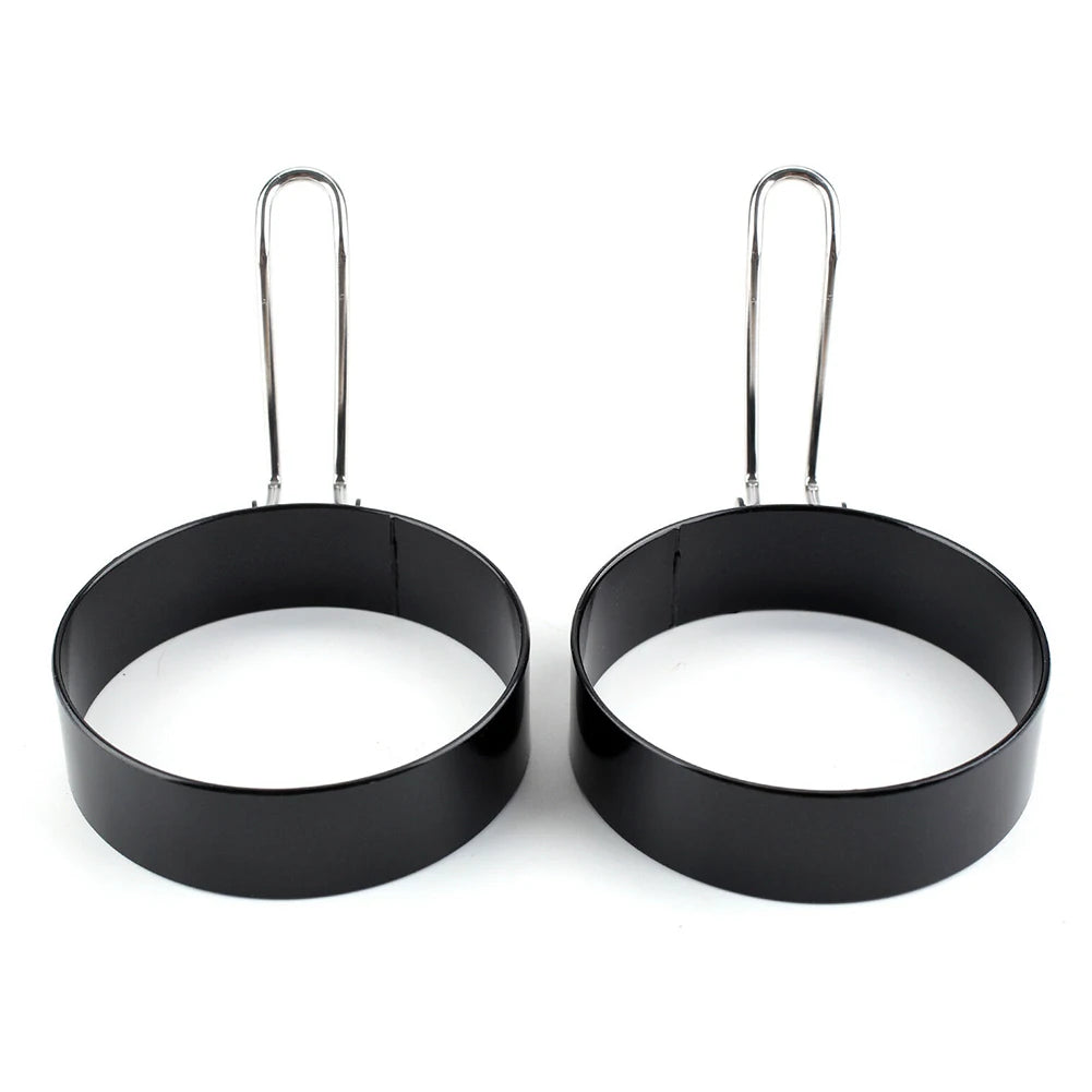 Stainless Steel Egg Cooking Rings Thickened Pancake Mold For Frying Eggs Non-Stick Frying Egg Maker Molds Kitchen Tools