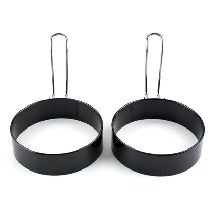 Stainless Steel Egg Cooking Rings Thickened Pancake Mold For Frying Eggs Non-Stick Frying Egg Maker Molds Kitchen Tools