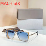 Original Factory DT DTS121 MACH SIX With Brand Box Leisure Retro LIMITED EDITION Driving Anti-Glare Popular Men Women Sunglasses