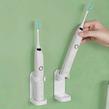 1-4PCS Electric Toothbrush Wall-Mounted Holder Space Saving No Punching Bathroom Accessories Toothbrush Stand Rack Organizer