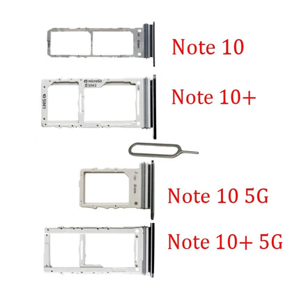 SIM Card Tray Slot For Samsung Note 10 Plus 10+ 5G Galaxy Note 10+ Phone SIM Chip Micro SD Card Tray Holder Adapter