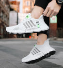 Breathable Mesh Men Shoes Trendy Lightweight Walking Flats Plus Size Male Tennis Sneakers Outdoor Running Fitness Shoes 2024