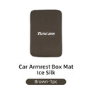 Car Armrest Mat Arm Rest Protection Cushion Interior Accessories For Hyundai Genesis Elantra Grand Santa Fe Palisade Equus