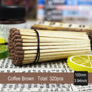 Varas de isqueiro sortidas para cozinha, 320pcs, 100mm, tubo sortido, ferramenta de segurança, camping, emergência, sortido