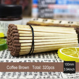 Varas de isqueiro sortidas para cozinha, 320pcs, 100mm, tubo sortido, ferramenta de segurança, camping, emergência, sortido