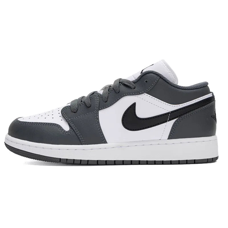 Zapatillas Nike AJ1 para niños grandes, zapatillas de baloncesto informales Air Jordan 1, zapatillas deportivas para jóvenes, 553560-152