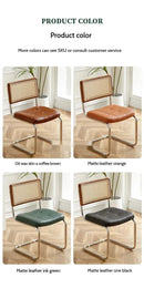 Kitchen Office Outdoor Dining Chairs Modern Luxury Salon Relax Cesca Chair Restaurant INS Sillas Para Comedor Furniture WK50DC