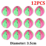 Washing machine lint ball, hair filter, floating lint remover, catcher, reusable dirty collection, cleaning balls, 12 pcs, 6pcs
