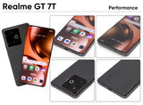 realme GT 7T Smartphone 5G 2025 New MediaTek 8400-MAX 7000mAh Titan Battery 120W Ultra Charge 6.8'' 120Hz Display Global Version