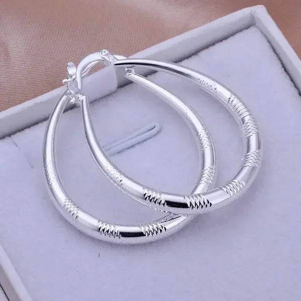 Hermosos pendientes de plata de ley 925 al por mayor para mujer, joyería clásica con encanto, bonitas joyas para bodas y fiestas.