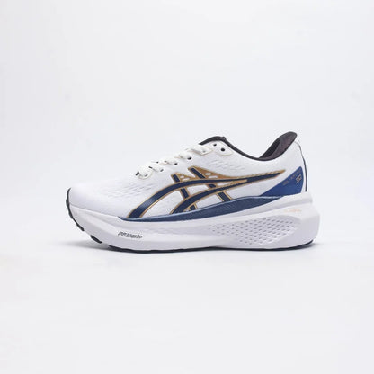 Zapatillas de running Asics Gel Kayano 30 para mujer, color negro, caña baja, antideslizantes, transpirables y ligeras.