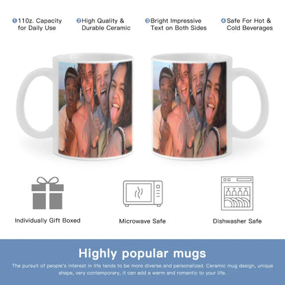 O-Outer Banks Anime Free shipping 11OZ Coffee Mug Beer Mugs Tea Milk Cup For coffee Surprised Gift