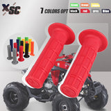 Universal Motorcycle 7/8" 22mm Grips Durable Rubber Handlebar ATV Quad 22mm Left and Right Handlebar Grips Motocross Accessories