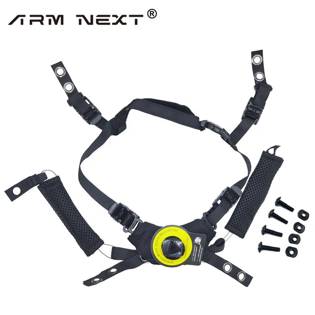 Sistema de suspensión para casco táctico, correa de suspensión Wendy Team, Quick MICH 