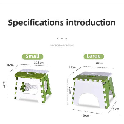 Amazing Folding Portable Lightweight Step Stool  Chairs Bathroom Kitchen Garden Folding Chair Plastic Outdoor Stool