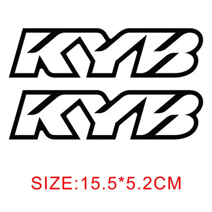 Reflective Motocross Motorcycle Sticker Fork Kyb Wp Suspension Showa Decals For Yamaha Honda Suzuki Ktm Kawasaki Benelli