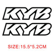Reflective Motocross Motorcycle Sticker Fork Kyb Wp Suspension Showa Decals For Yamaha Honda Suzuki Ktm Kawasaki Benelli