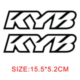Reflective Motocross Motorcycle Sticker Fork Kyb Wp Suspension Showa Decals For Yamaha Honda Suzuki Ktm Kawasaki Benelli