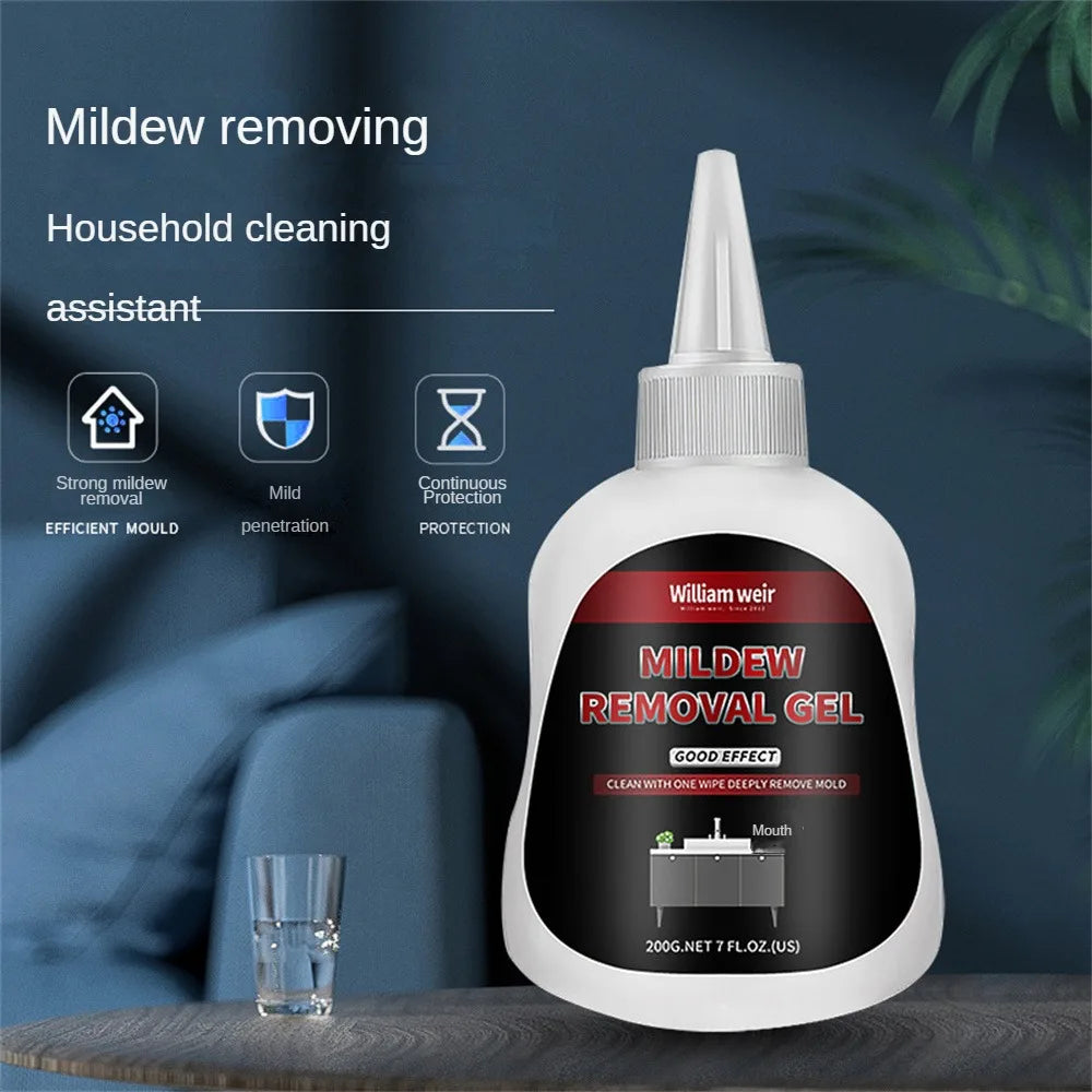Mildew Remover Cleaner 200g Mold Stain Cleaner Ant-mold Agent Mildew Scavenging Agent Washing Machine Bathroom Mildew Gel