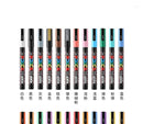 16pcs Japan UNI POSCA Markers Set Acrylic Graffiti Drawing Permanent Waterproof Children's Drawing PC-3M/1M/5M Art Supplies
