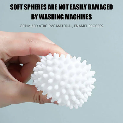 1/3PCS Magic Laundry Balls Reusable PVC Solid Cleaning Ball Household Cleaning Washing Machine Accessories Clothes Softener
