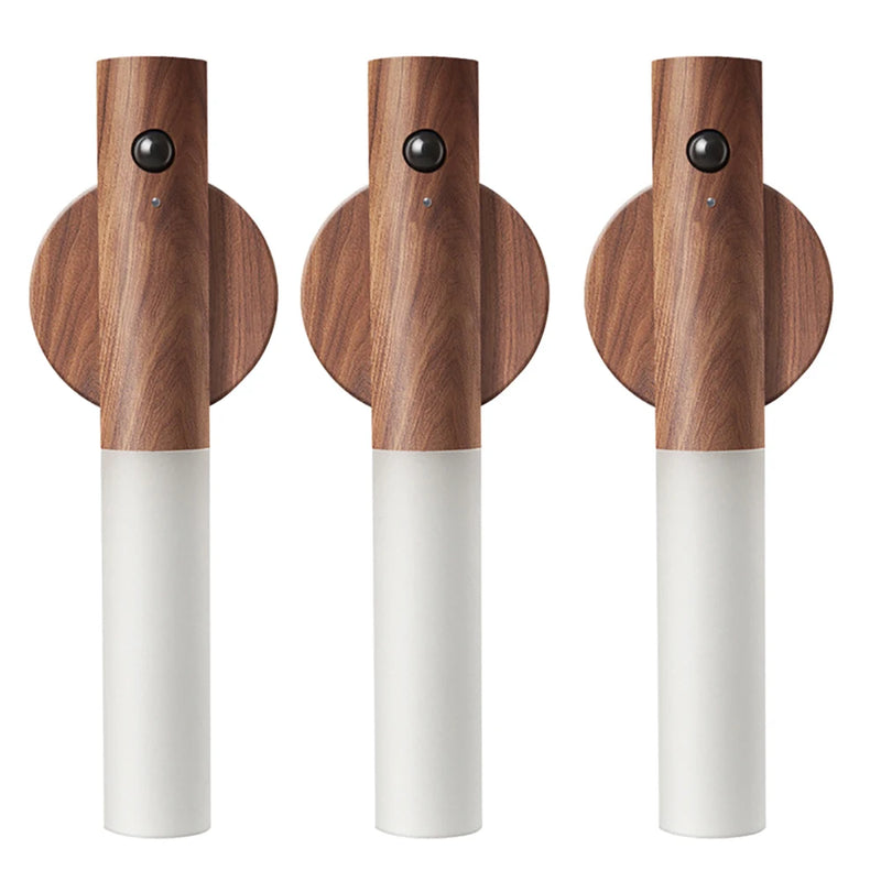 1/2/3pcs Intelligent human body sensing LED night light creative desk lamp corridor night light charging wall light