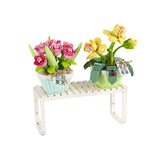 DIY Flower Vase Succulent Cactus Snow Lotus Potting Plants Gardens Building Blocks Model MINI Bricks Kids Sets Kits Toys