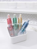 12Pcs/Set Transparent Dot Dispensing Double-sided Tape Replaceable Refills Handbook Dot Glue Stationery School Office Supplies