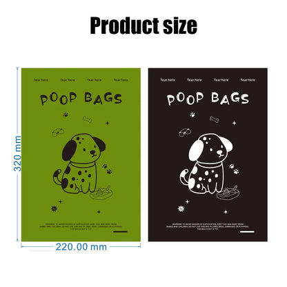 Epi biodegradável saco de lixo para animais de estimação sacos de cocô de cachorro dispensador de saco de cocô de cachorro suprimentos de limpeza de cães produtos para cães ﻿