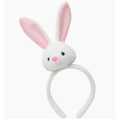 Diadema con orejas de conejo para fiesta de Pascua, accesorio para fotomatón, decoración de fiesta de Pascua, accesorios de disfraz