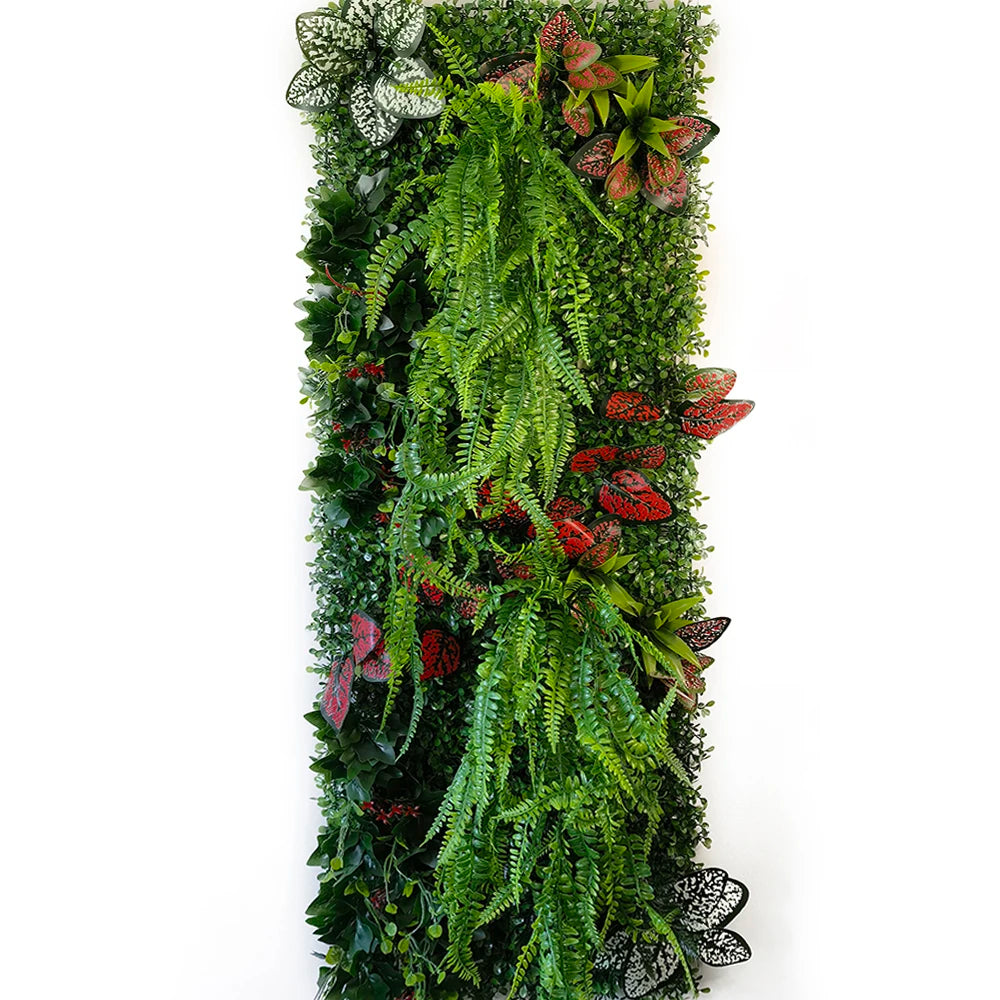 40X120CM Artificial Plant Lawn Subtropical Simulation Plant Grass Wall Panel Background Suitable For Hotel Garden Decoration