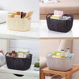 Home Accessories Plastic Washing Storage Basket for Kitchen Snack Box Bathroom Shower Frame