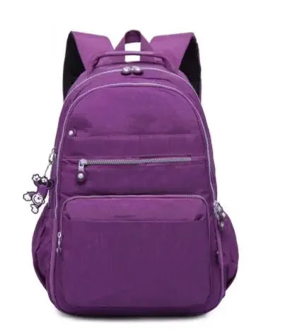 Popular Backpack Women Nylon waterproof bookbag Female Travel bagpack Climbing Packbag Multiple pockets Schoolbag Girls tote